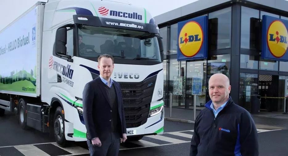 Lidl, economía circular y biometano para sus flotas de las dos Irlandas
