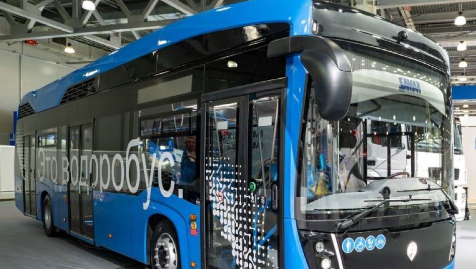 Los autobuses eléctricos en Moscú van hacia el hidrógeno para ser ecológicos. Fotos