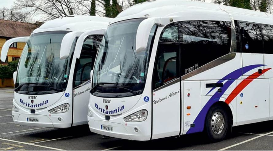 Los dos primeros autocares Scania Irizar i6 para Britannia Coaches