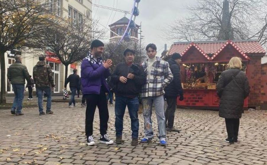 Imagen de migrantes en Alemania