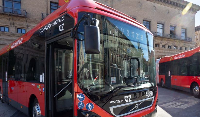 Trabajadores del autobús de Zaragoza