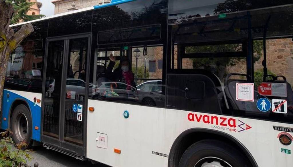 Imagen del transporte urbano de Ávila