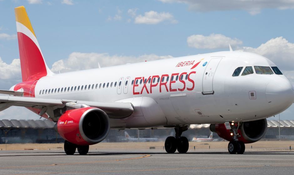 Un avión de Iberia Express