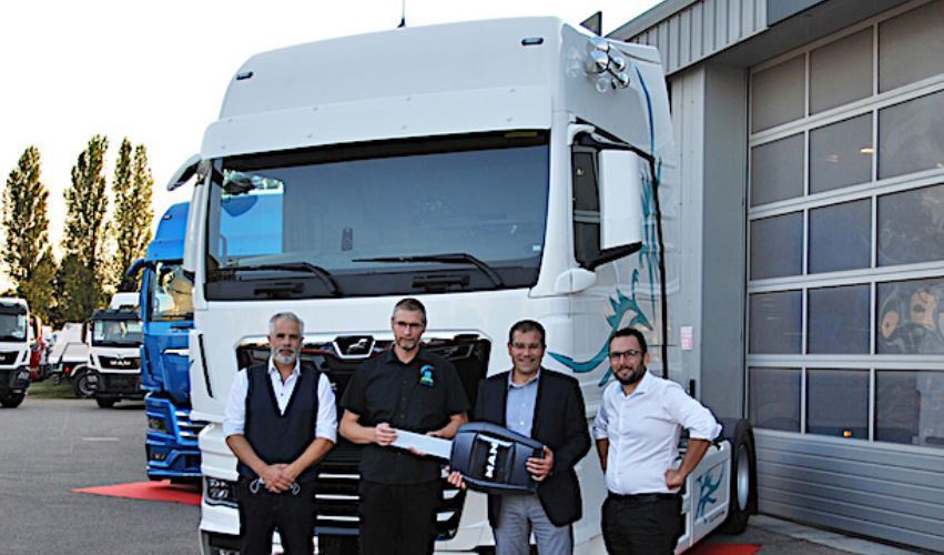 Imagen del camión MAN TGX B100