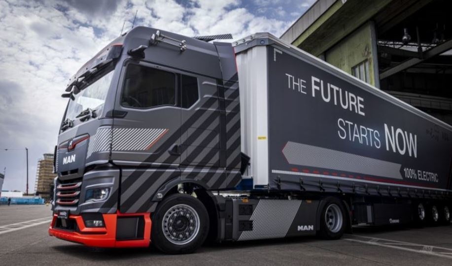 MAN y ABB E-mobility en la presentación de la electromovilidad en camiones de larga distancia