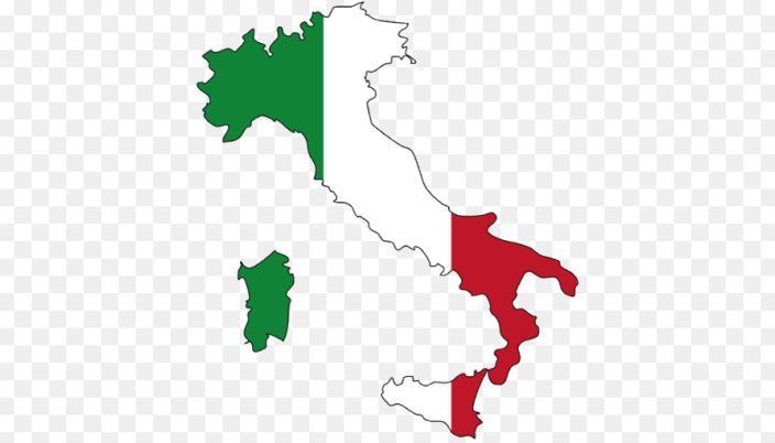 Imagen del mapa de Italia