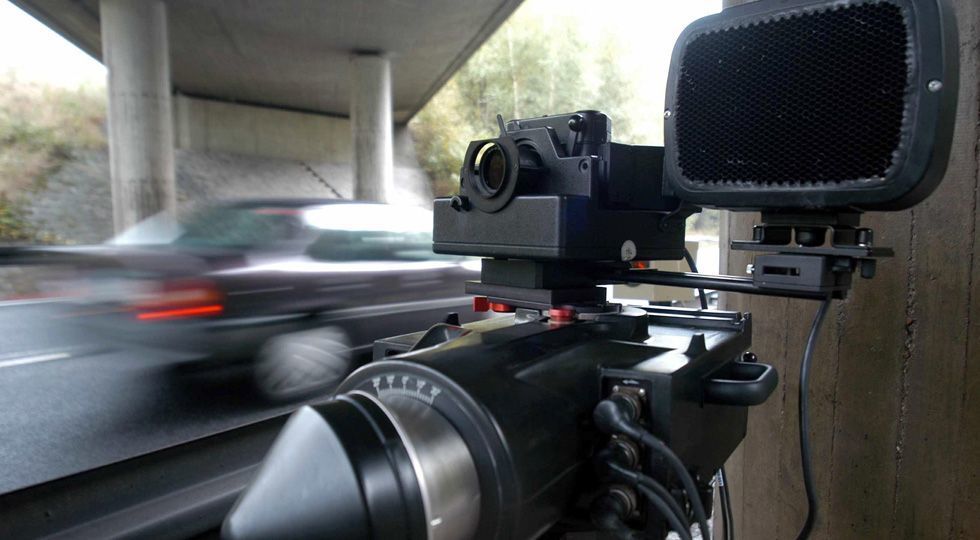 Un control de velocidad de la DGT