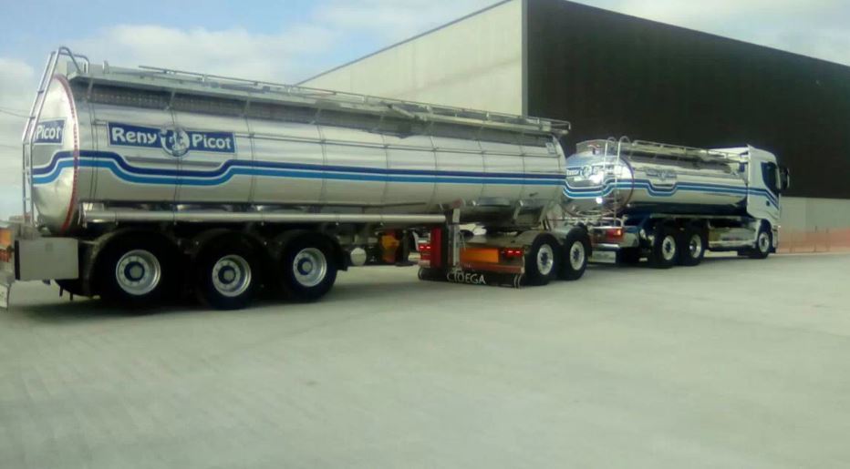 Megacamión de Cantalete que transportará la leche de Cobideza a las plantas de Reny Picot