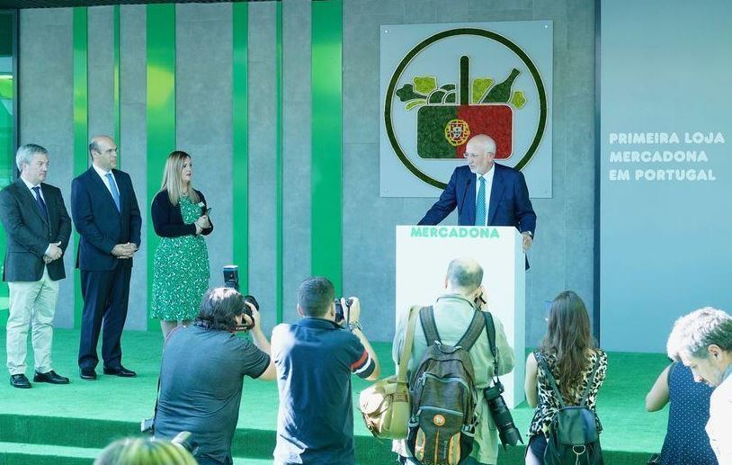 Intervención de Juan Roig durante la presentación