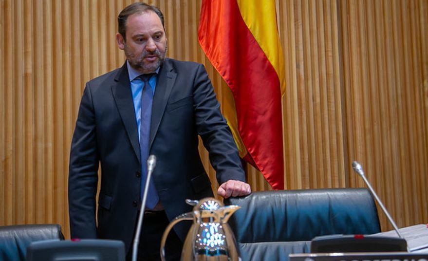 El Ministro de Transportes José Luis Ábalos