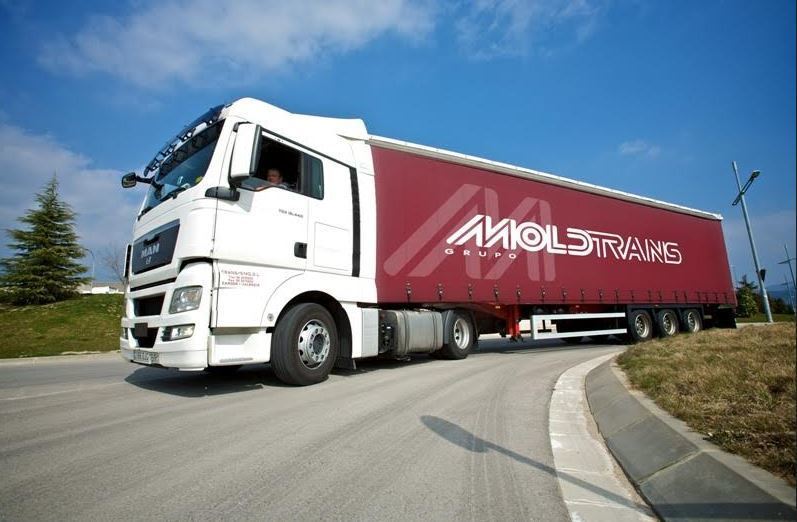 Imagen de un camión del grupo Moldtrans
