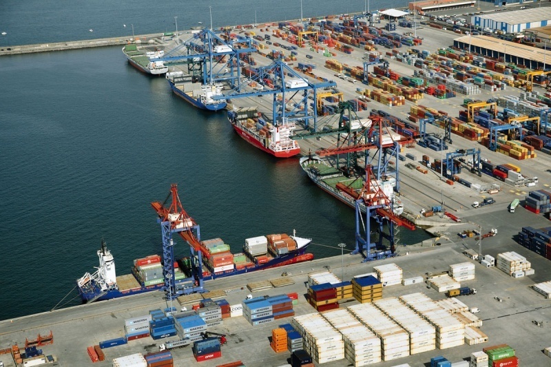 Imagen del puerto de Bilbao