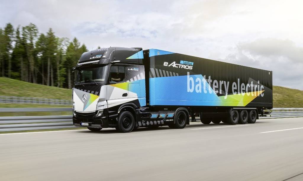 Imagen de Mercedes-Benz Trucks electrifica el tráfico de entrega en la planta de Wörth.