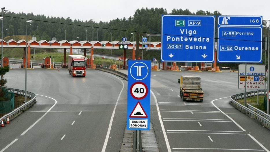 Imagen de una autovía en Galicia
