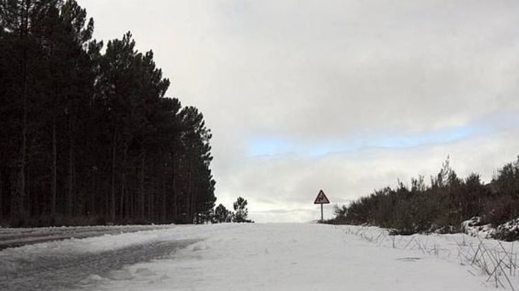 Una carretera de Salamanca,