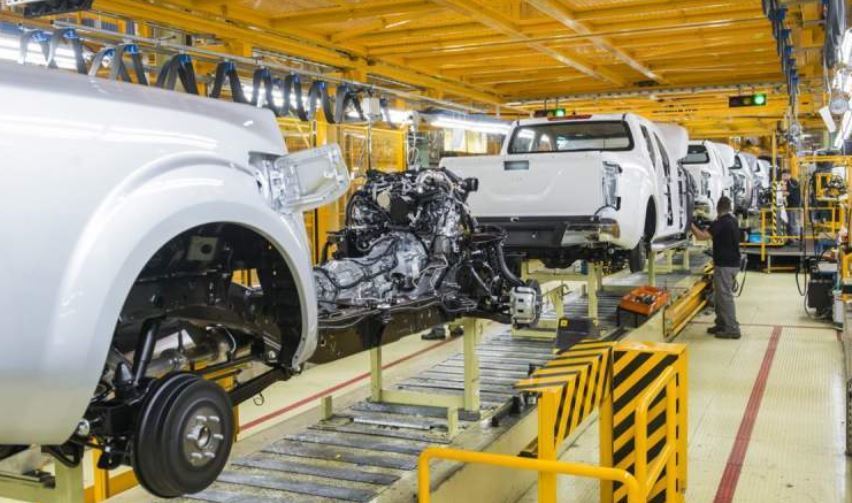 Imagen del interior de la planta de Nissan en Barcelona