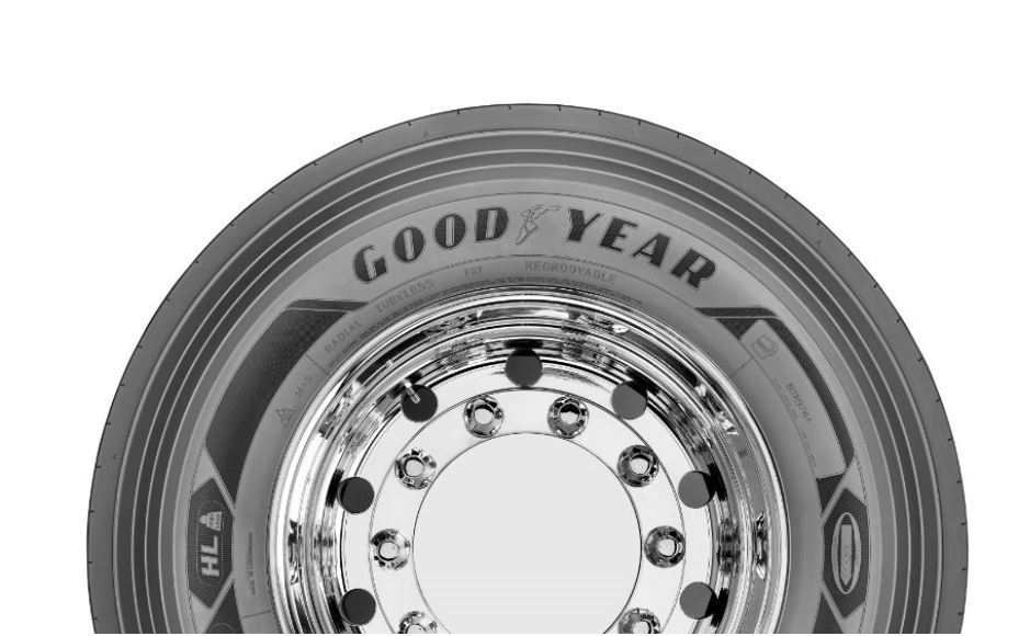 Imagen del nuevo neumático de Goodyear
