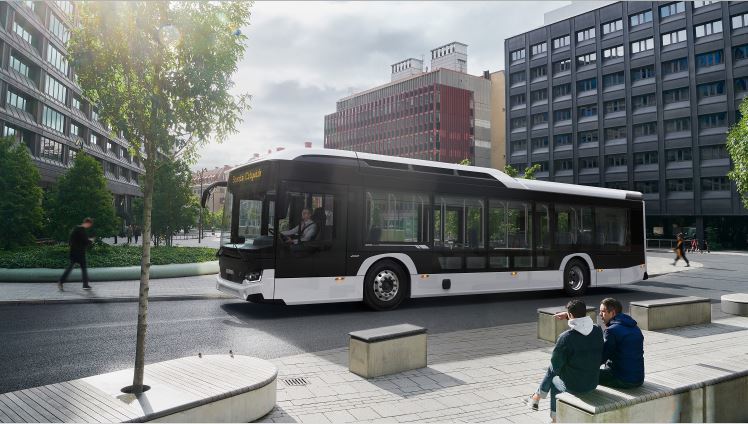 Imagen del nuevo autobús urbano de Scania