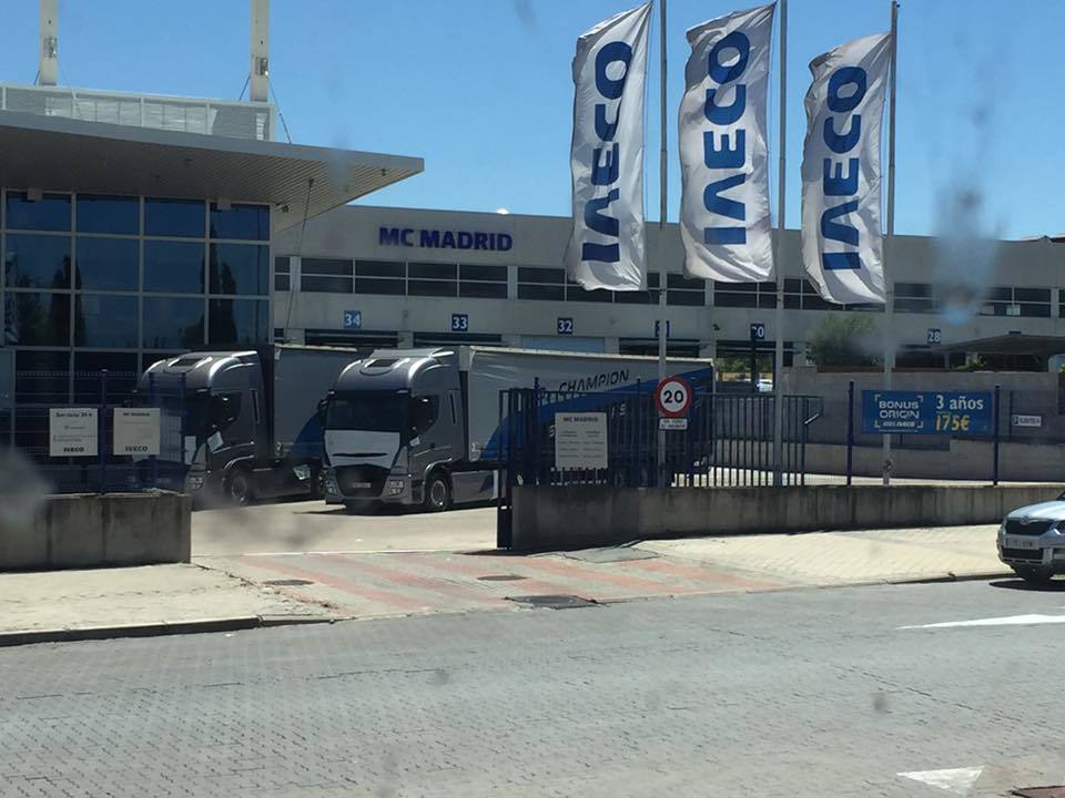 Imagen de una fábrica de IVECO
