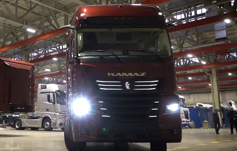 Imagen del nuevo camión Kamaz