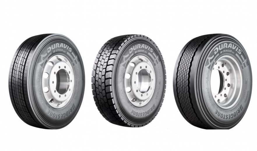 Imagen de los nuevos neumáticos Bridgestone