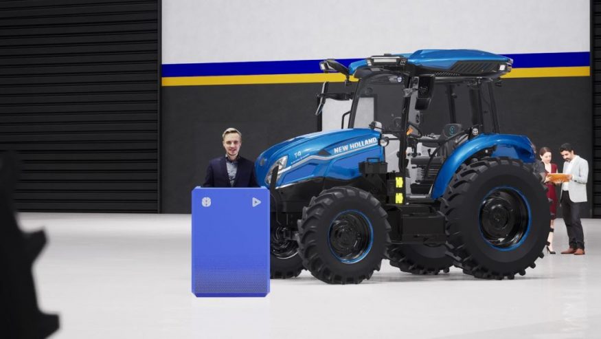 New Holland colabora con Microsoft y Touchcast en CES 2023 con una experiencia de metaverso