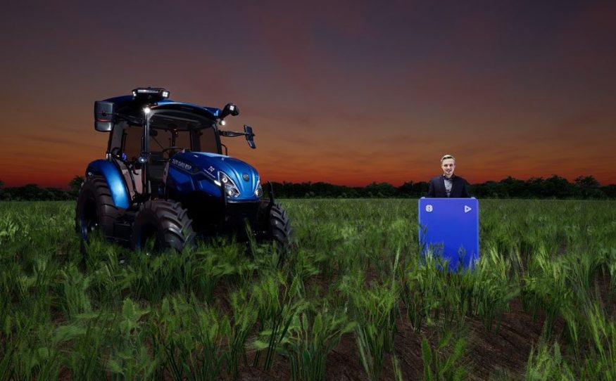 New Holland colabora con Microsoft y Touchcast en CES 2023 con una experiencia de metaverso