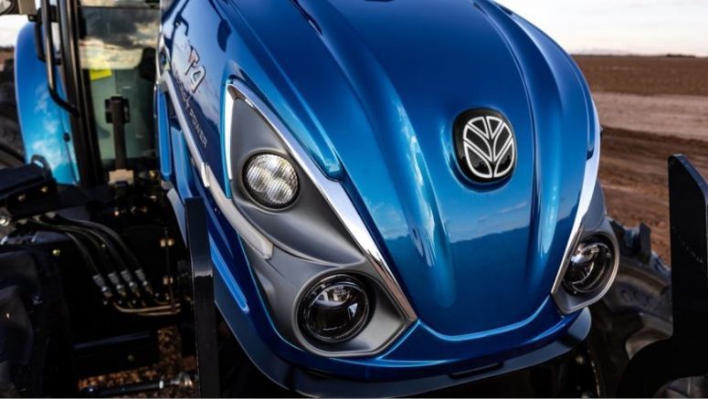 New Holland presenta el primer prototipo de tractor eléctrico con funciones autónomas