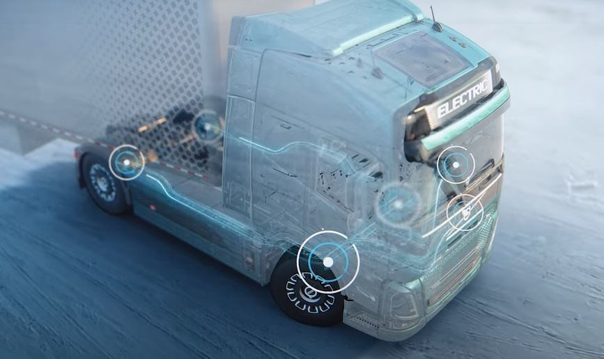 Nueva función de seguridad única para los camiones eléctricos Volvo