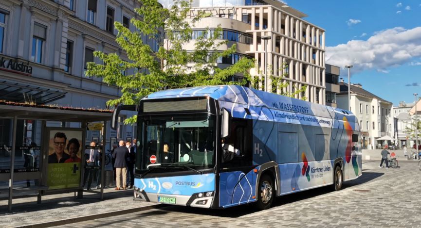 Autobuses de hidrógeno de ÖBB Postbus en Austria