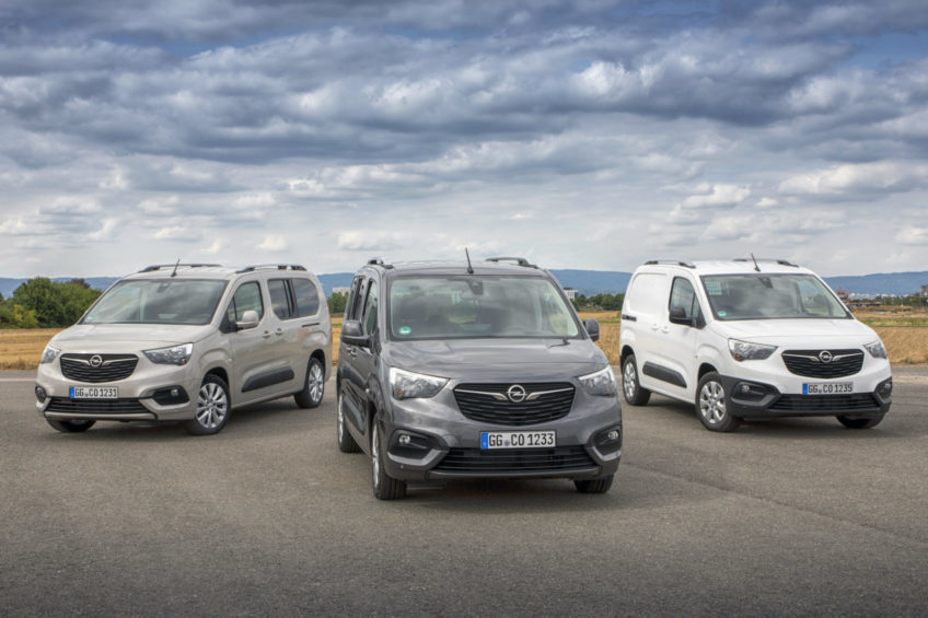 Furgonetas de Opel que se presentarán en Hanover