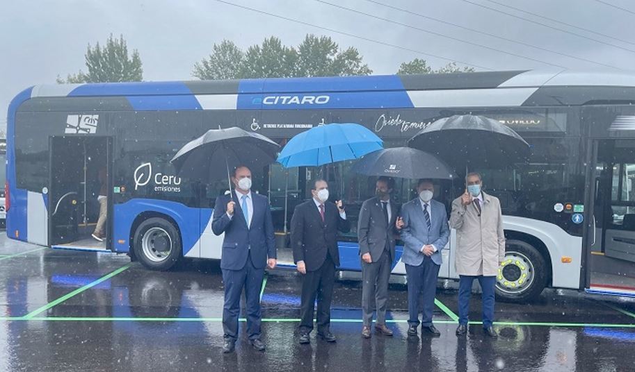 Oviedo presenta 19 nuevos autobuses urbanos ECO y Cero emisiones