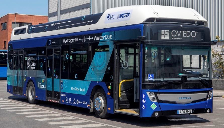 Oviedo primera ciudad de España con bus urbano propulsado por hidrógeno