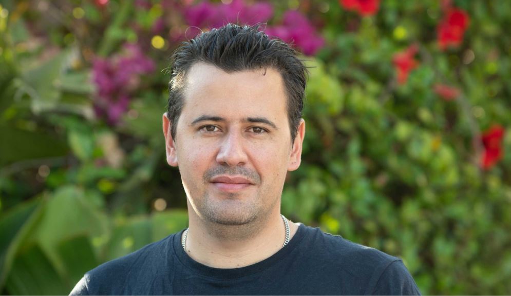 Patrik Holmlund, piloto de pruebas de los camiones Scania