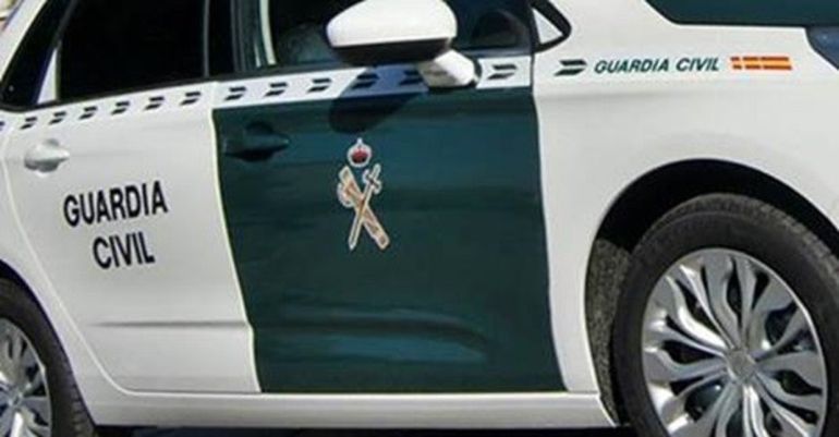 Un coche patrulla de la Guardia Civil