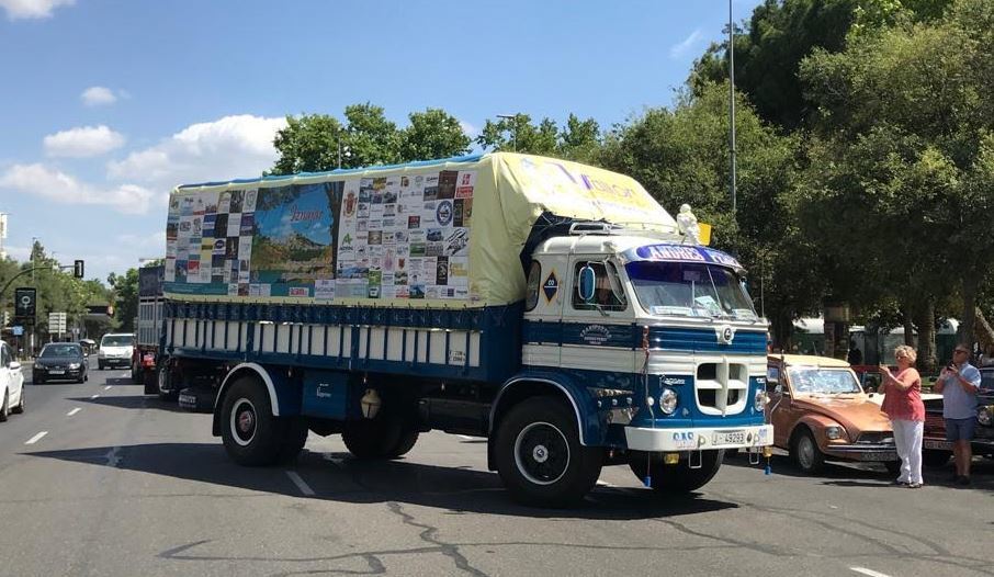 Llegada del Pegaso Solidario a Córdoba