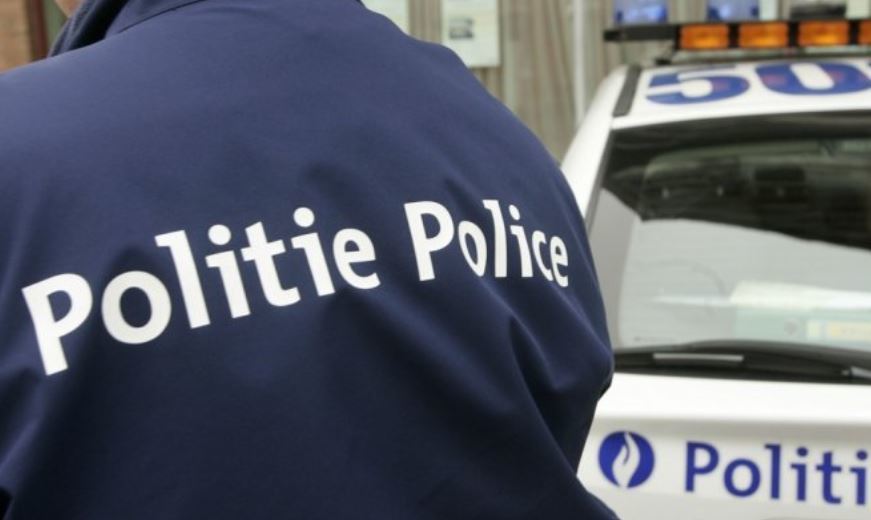 Imagen de un policía de Bélgica