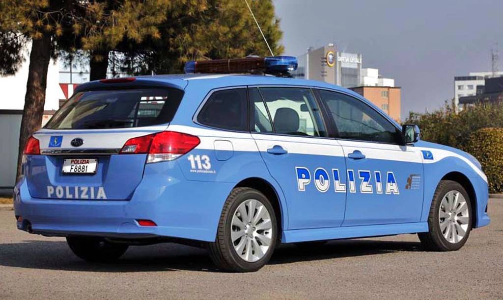 Imagen de una patrulla de la policía de tránsito