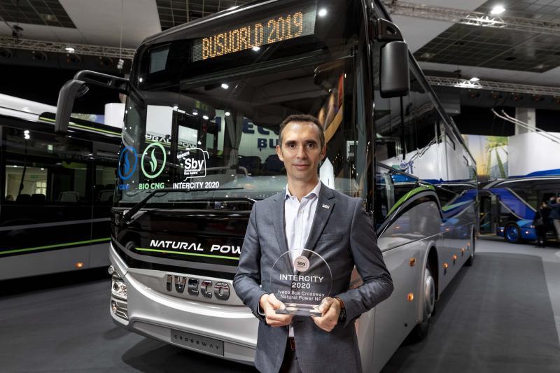 Imagen de la recogida del premio