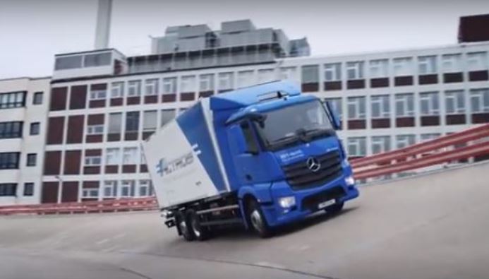 eActros, el primer camión eléctrico de Mercedes