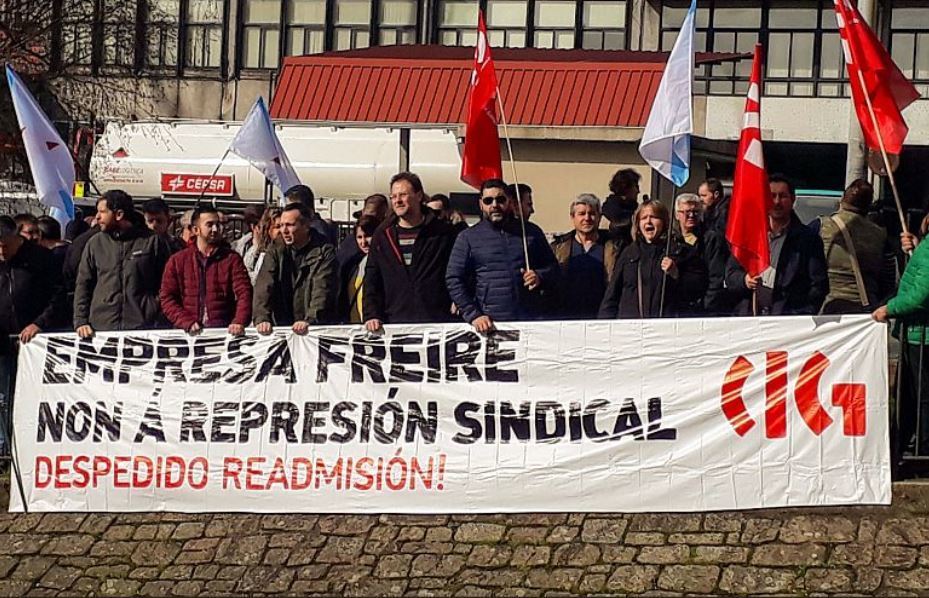 Imagen de la protesta