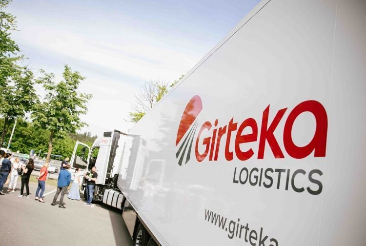 Imagen de la jornada de puertas abiertas en Girteka Logistics