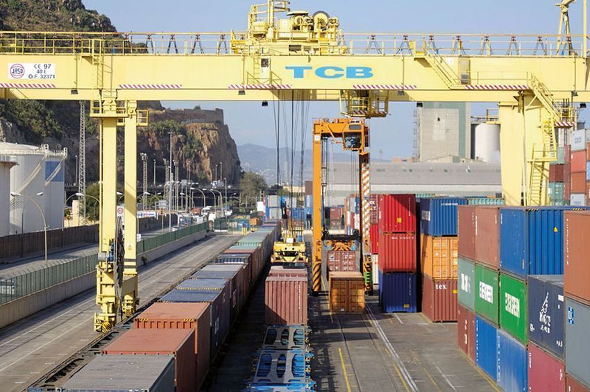 Imagen del puerto de Algeciras