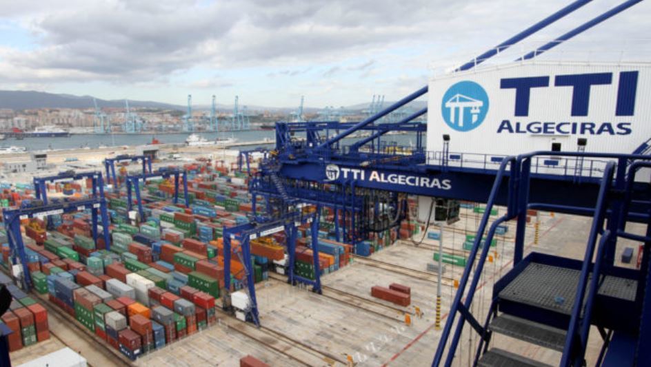 Imagen del Puerto Algeciras,