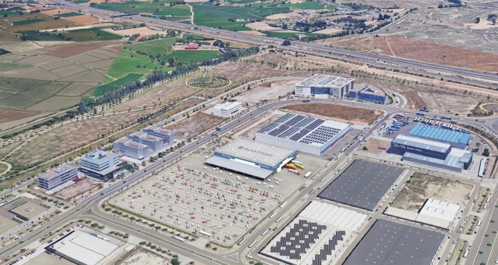 Proyecto logístico de Panattoni en el Polígono Plaza de Zaragoza