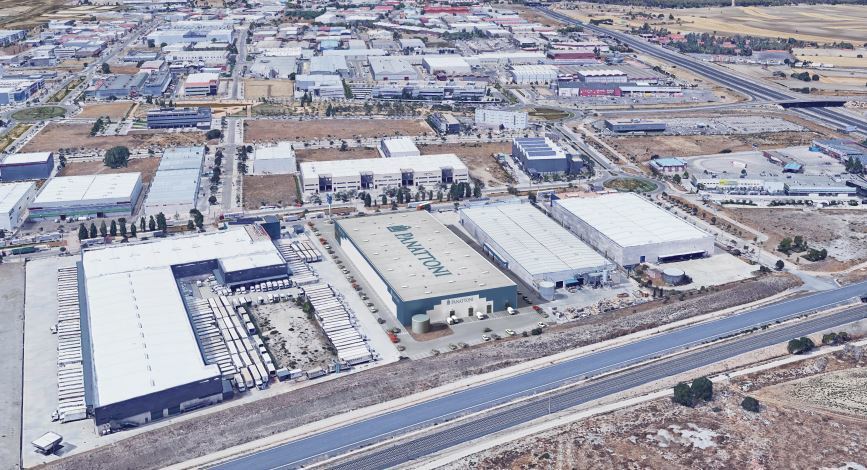 Imagen del proyecto logístico de Panattoni en Getafe