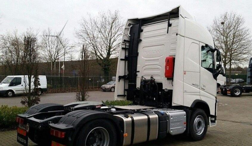 Imagen de un camión de Transportes Verjans
