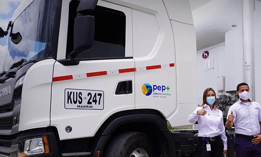 PepsiCo incorpora a su flota camiones a gas natural en Colombia