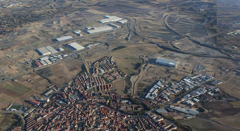Imagen de los terrenos de Plataforma Central Iberum Multimodal