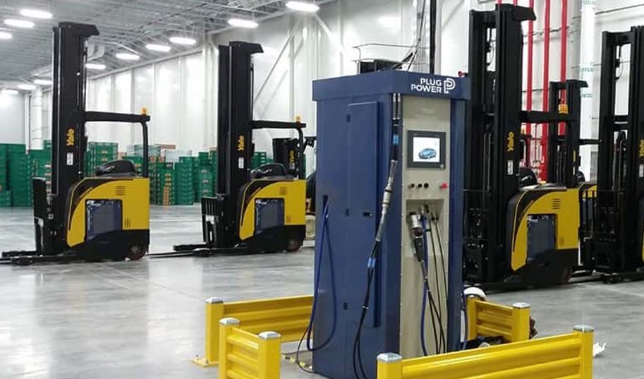 Imagen de Plug Power y Amazon para el suministro de hidrógeno verde